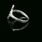 Anillo de Plata Nudo de Bruja Troquelado
