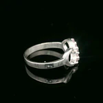 Anillo de Plata Infinito con Circones de Colores