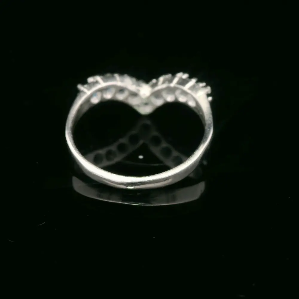 Anillo de Plata Solange con Circones