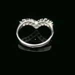 Anillo de Plata Solange con Circones