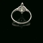 Anillo de Plata Nudo de Bruja Troquelado