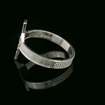 Anillo de Plata San Benito Troquelado
