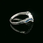 Anillo de Plata Solange con Circones