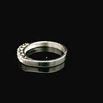 Anillo de Plata Cintillo con 5 Circones