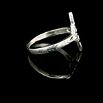 Anillo de Plata Nudo Troquelado