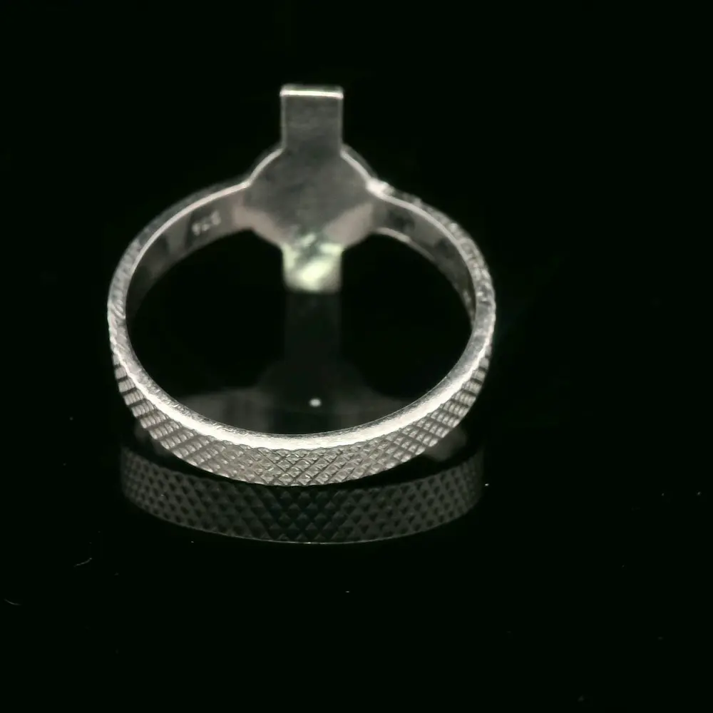 Anillo de Plata San Benito Troquelado