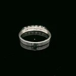Anillo de Plata Cintillo con 5 Circones de Color