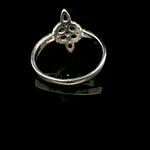 Anillo de Plata Nudo Troquelado