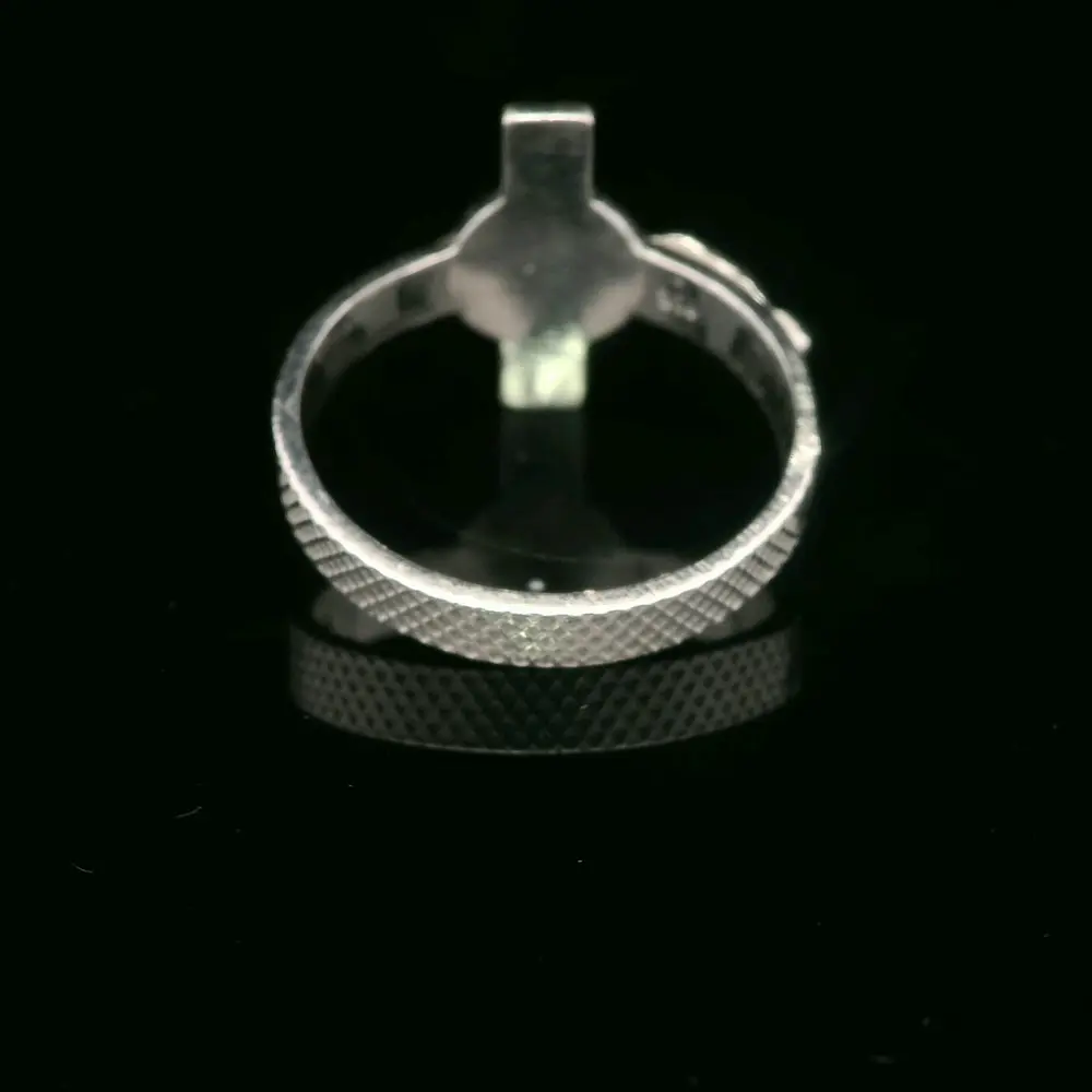 Anillo de Plata San Benito Troquelado