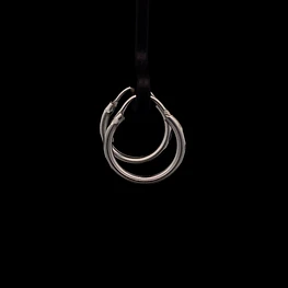 Aros de Plata Tubulares