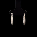 Aros de Plata Candonga con Cintillo