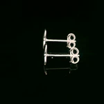 Aros de Plata Corazón Liso