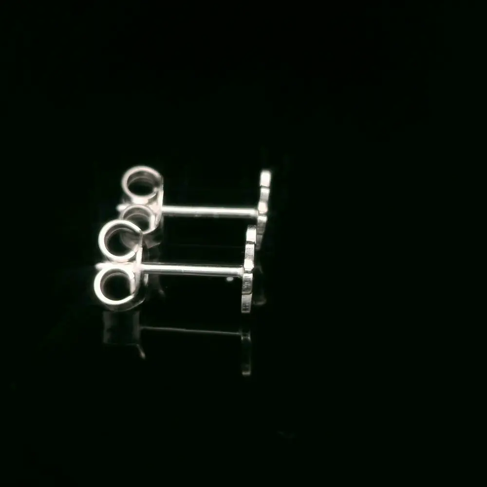 Aros de Plata Huella de Perro