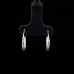 Aros de Plata Tubulares Lisos 10 mm