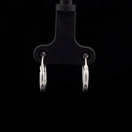 Aros de Plata Tubulares Lisos 10 mm