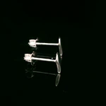 Aros de Plata Corazón Liso