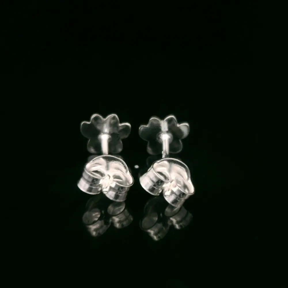 Aros de Plata Huella de Perro