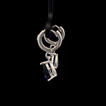 Aros de Plata Huggies Gota