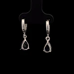Aros de Plata Huggies Gota