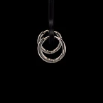 Aros de Plata Huggies Lisos