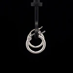 Aros de Plata Tubulares Lisos 10 mm