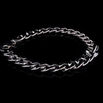 Pulsera de Plata Groumet con Cierre Mosquetón