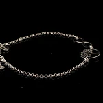Pulsera de Plata Rolo con Infinito y Árbol de la Vida