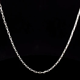 Cadena de Plata Limada Delgada