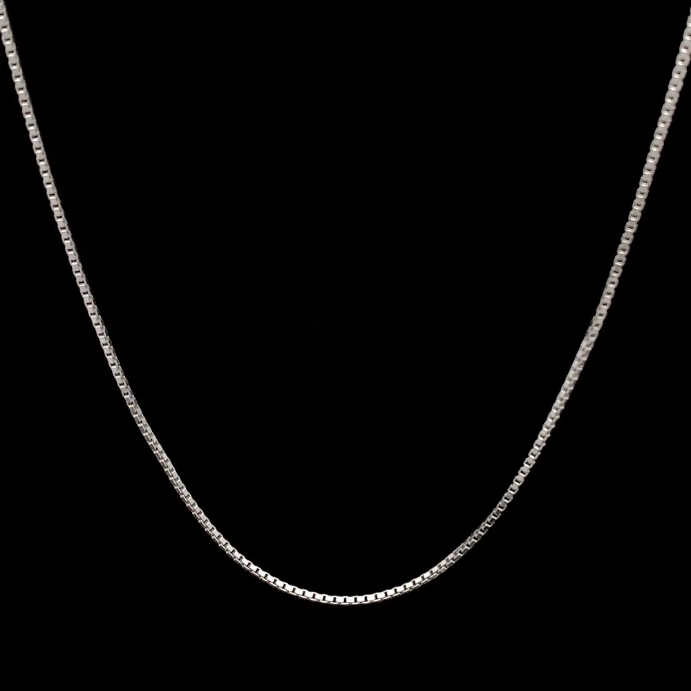 Cadena de Plata Lazo Veneciano