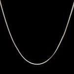 Cadena de Plata Lazo Veneciano