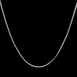 Cadena de Plata Lazo Veneciano