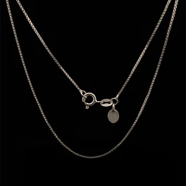 Cadena de Plata Lazo Veneciano