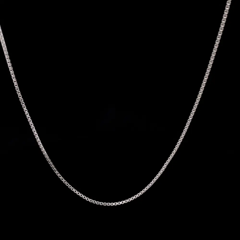 Cadena de Plata Lazo Veneciano