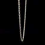 Cadena de Plata Limada Delgada