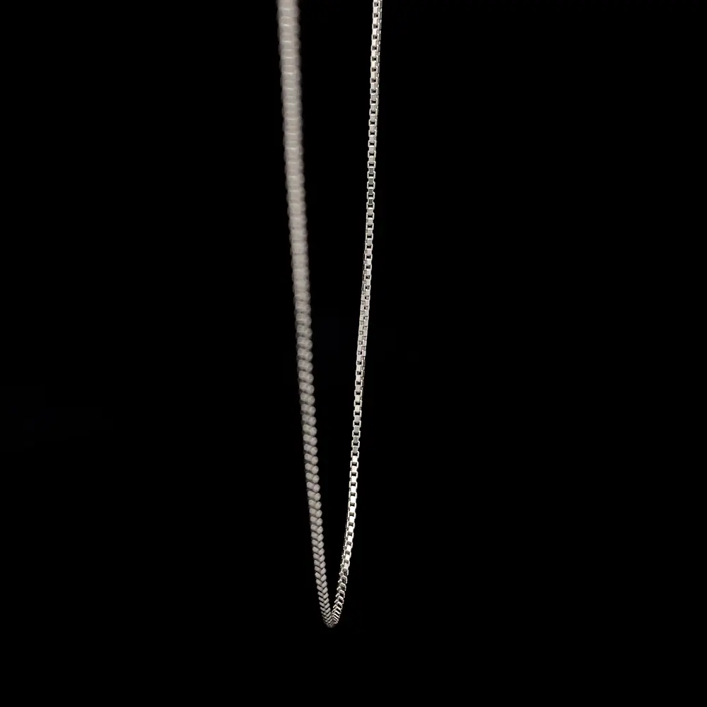 Cadena de Plata Lazo Veneciano