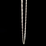 Cadena de Plata Lazo Veneciano en Espiral