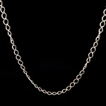 Cadena de Plata de Eslabones