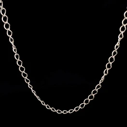Cadena de Plata de Eslabones