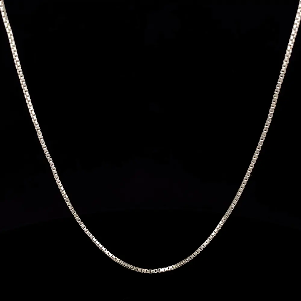 Cadena de Plata Lazo Veneciano