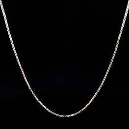 Cadena de Plata Lazo Veneciano