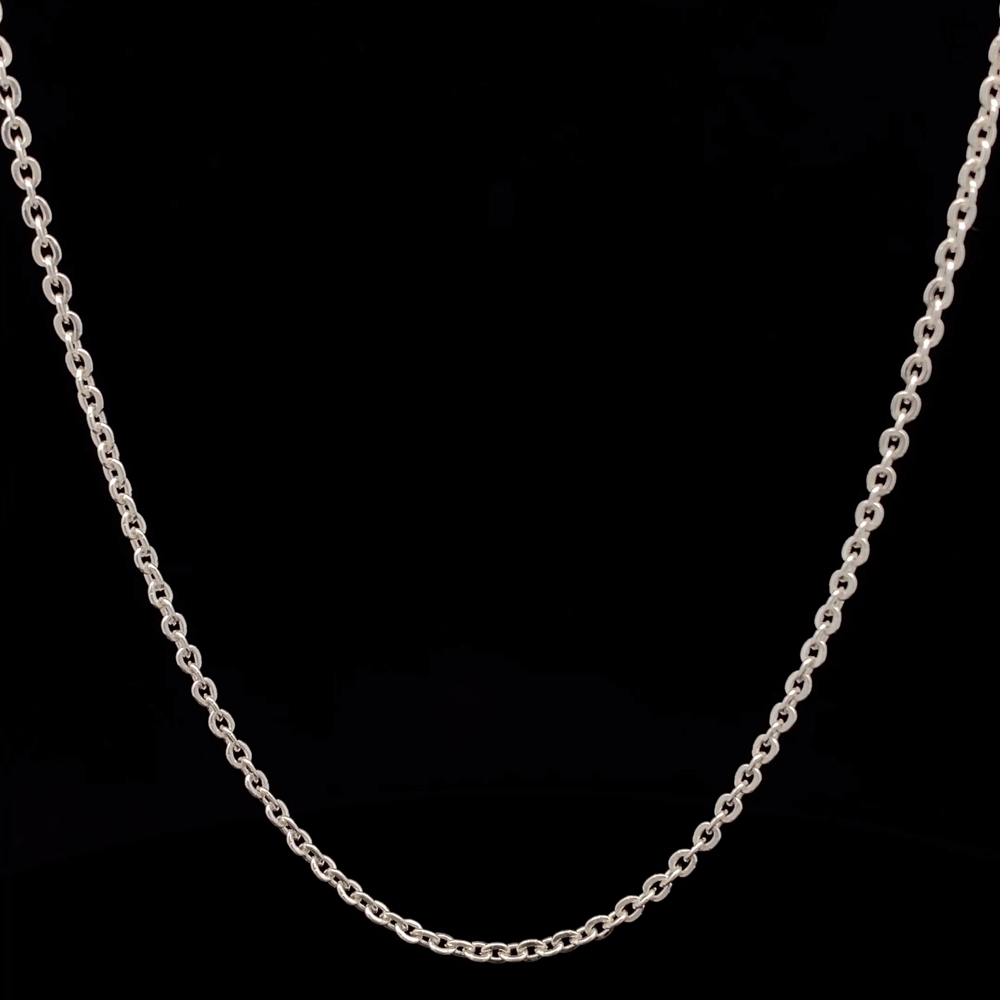 Cadena de Plata Limada