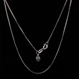 Cadena de Plata Lazo Veneciano