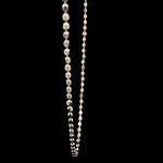 Cadena de Plata de Cubos Medianos