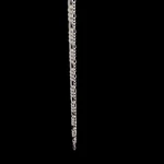 Cadena de Plata Fígaro 3x1