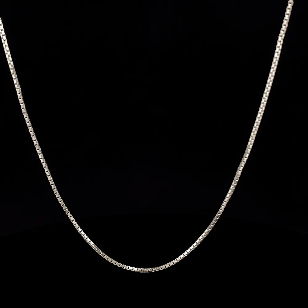 Cadena de Plata Lazo Veneciano