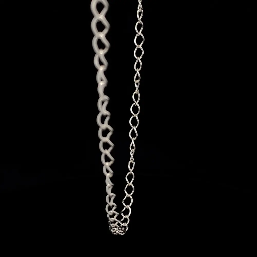 Cadena de Plata de Eslabones