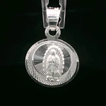 Colgante de Plata Medalla Redonda