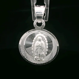 Colgante de Plata Medalla Redonda