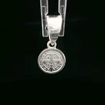 Colgante de Plata Medalla San Benito