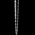 Cadena de Plata Eslabón de Arroz Alternado